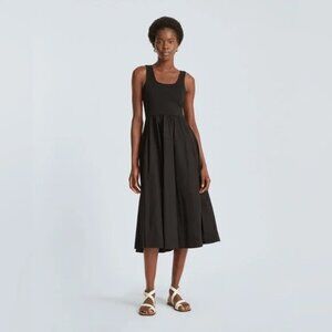Everlane The Form Riviera dress black XS